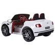 Megastar Car Bentley Ride on White 1155L
