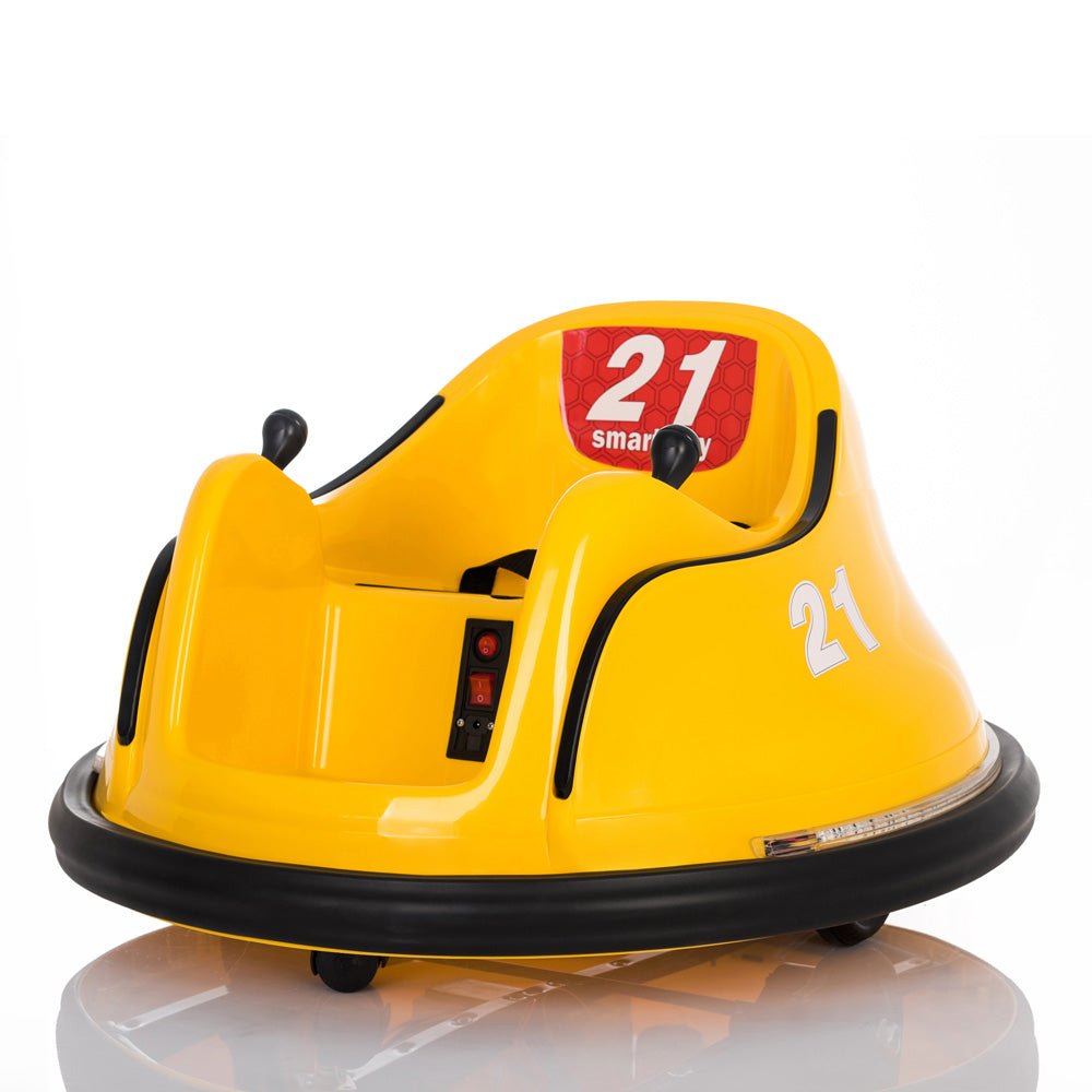Megastar Electric Bumper Ride On Yellow 2688 — image 1