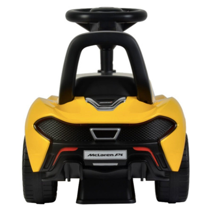 Megastar Licensed Ride On McLaren Push Car Yellow 372A — image 2