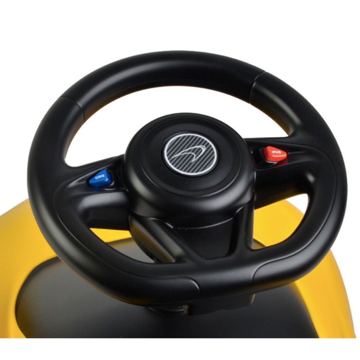 Megastar Licensed Ride On McLaren Push Car Yellow 372A — image 3