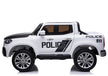 Megastar Licensed Ride On Mercedes Benz Police Car White 606J