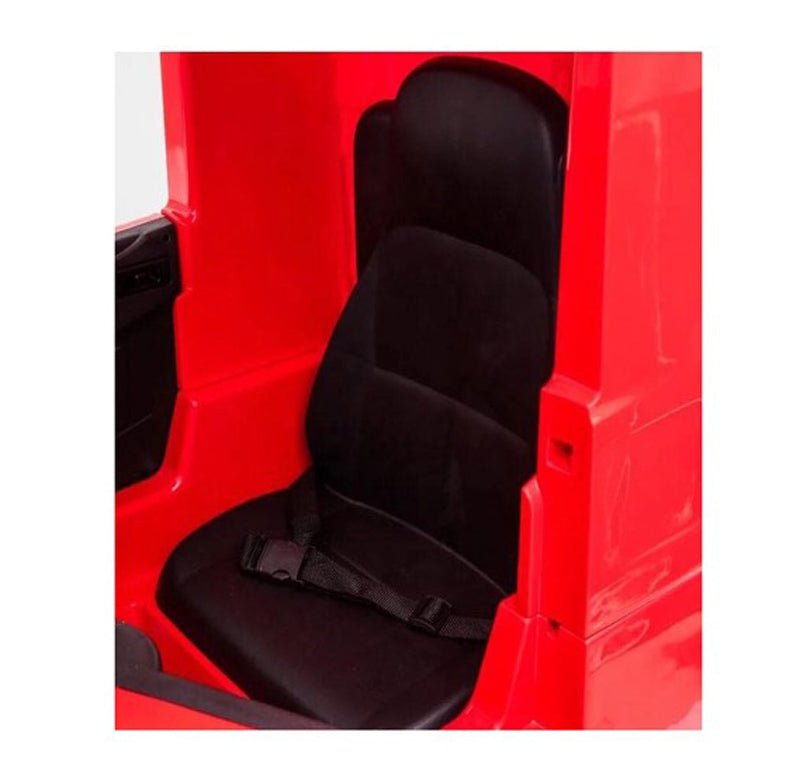 شاحنة مرسيدس بنز أكتروس ميجاستار تعمل بالبطارية، لون أبيض، LB-853 — image 6