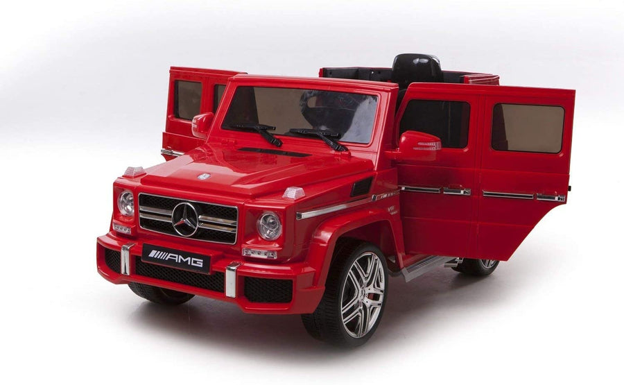 سيارة مرسيدس بنز G63 AMG ميجا ستار للركوب باللون الأحمر بقوة 168 حصانًا — image 3