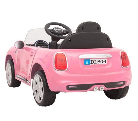 Megastar Mini Cooper Battery Operated Ride On Pink Car DLS06 — image 2