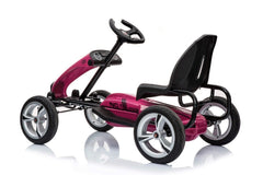 Megastar Ride On Go Kart Racer Pink DMD308A - Colorland Toys
