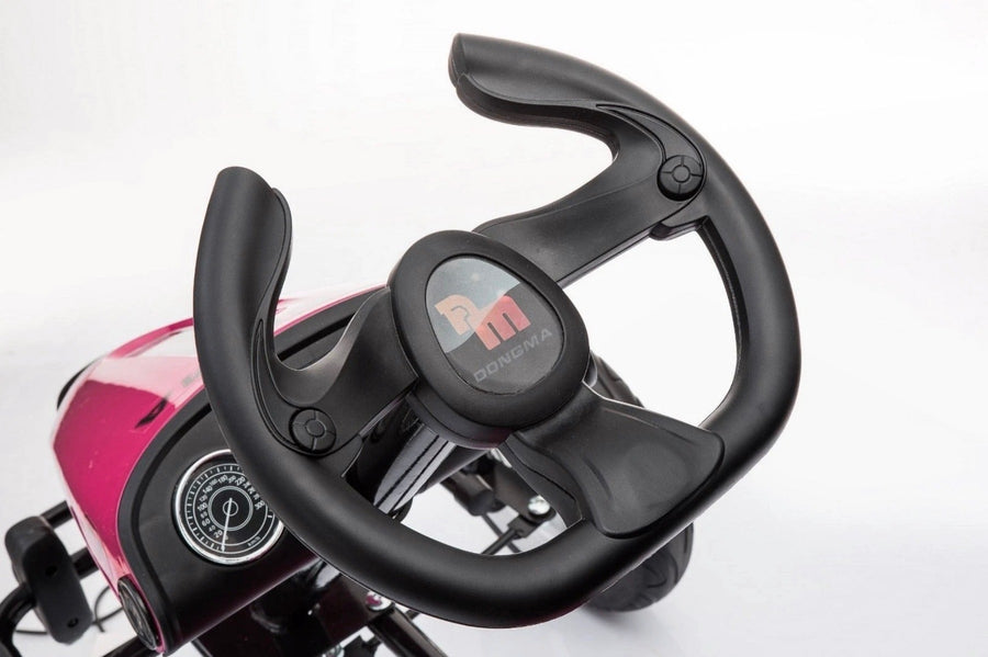 Megastar Ride On Go Kart Racer Pink DMD308A — image 5