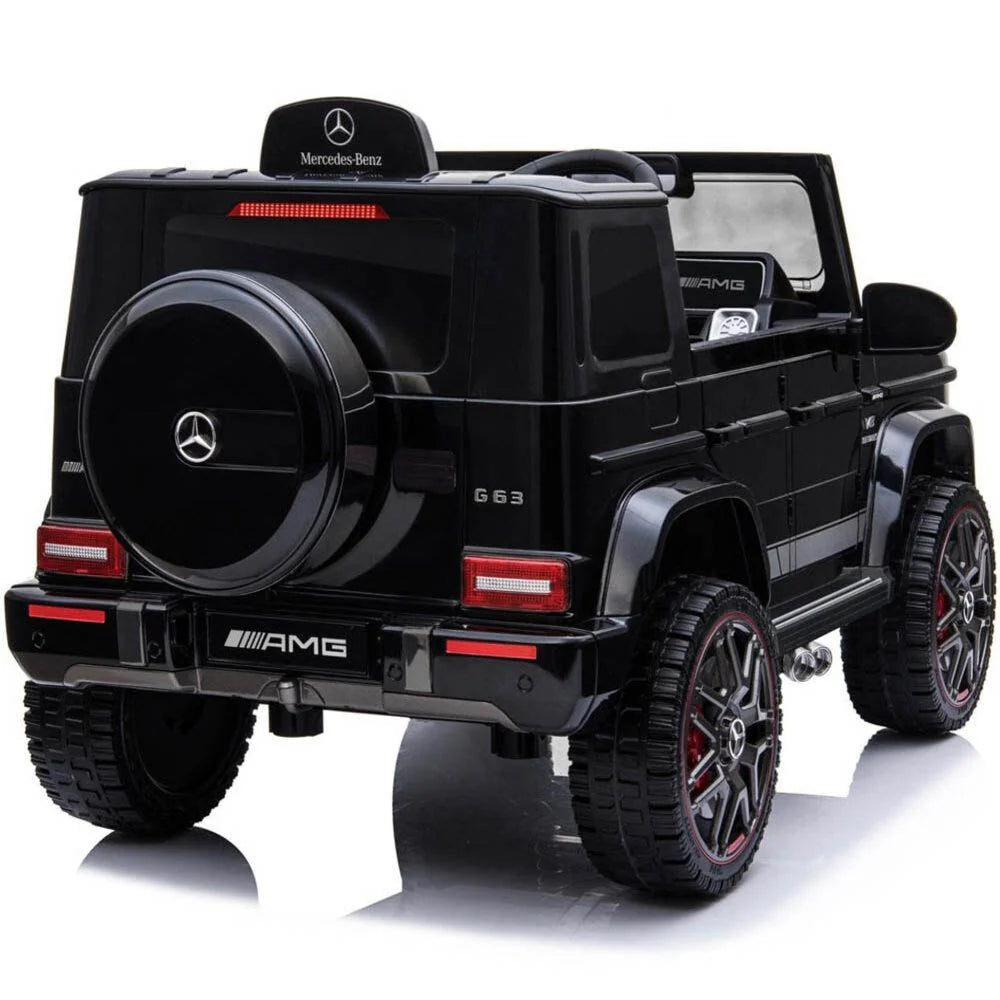 Mercedes-Benz G63 12V Battery-Powered Kids’ Jeep – Black - Colorland Toys