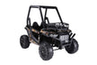 Megastar UTV Ride On Car Buggy For Kids Black JS360