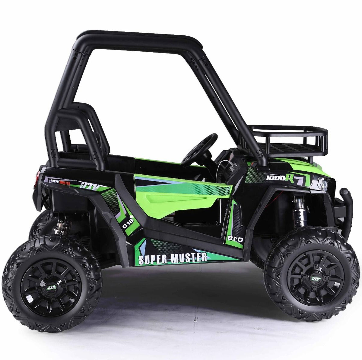 Megastar UTV Ride On Car Buggy For Kids Green JS360 — image 3
