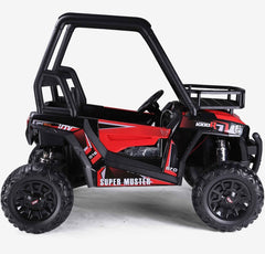 Megastar UTV Ride On Car Buggy For Kids Red JS360 - Colorland Toys