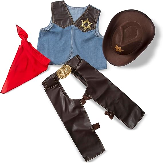 Melissa and Doug Role Cowboy Play Set — image 1