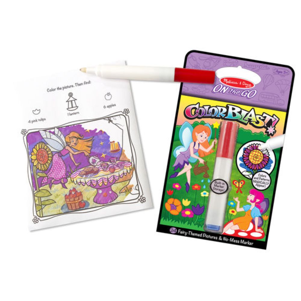 Melissa & Doug On The Go ColorBlast- Fairies 5355 — image 2