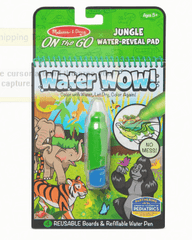 Melissa & Doug On The Go Water Wow Jungle Water Reveal Pad 30176 - Colorland Toys
