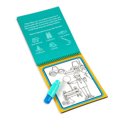 Melissa & Doug Out The Go Occupations Water Reveal Pad 30180 - Colorland Toys