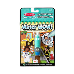 Melissa & Doug Out The Go Occupations Water Reveal Pad 30180 - Colorland Toys