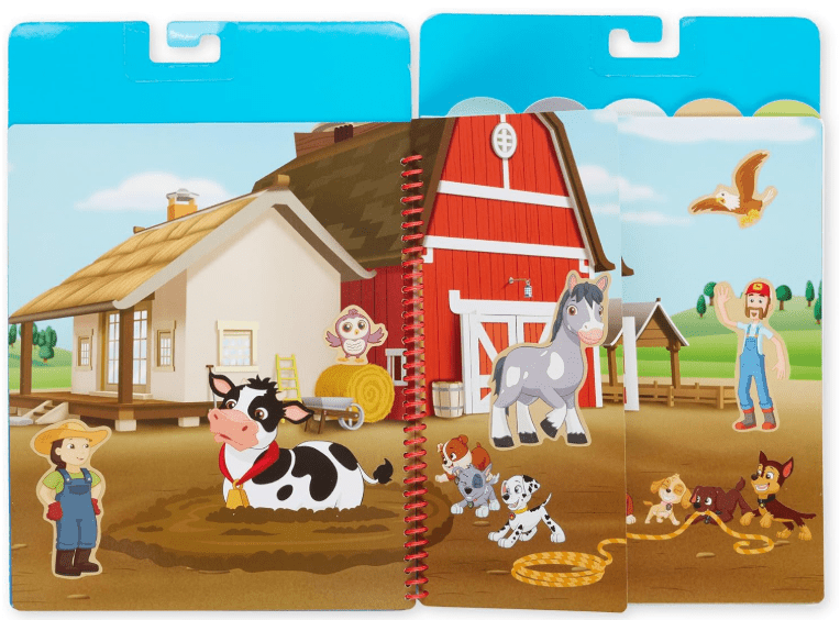 Melissa & Doug Paw Patrol Restickable Stickers Flip-Flap 33254 — image 6