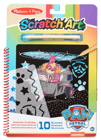 Melissa & Doug Paw Patrol Scratch Art Pad - Skye 33260 — image 1