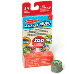 Melissa & Doug Sticker Wow Activity Pad With Refill Stickers Pets MD50297 - Colorland Toys
