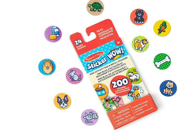 Melissa & Doug Sticker Wow Activity Pad With Refill Stickers Pets MD50297 — image 2