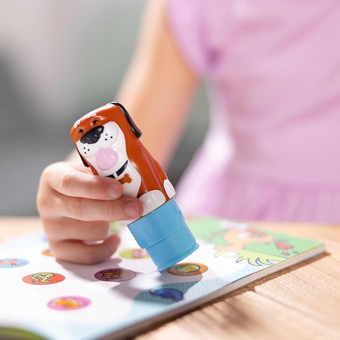 Melissa & Doug Sticker WOW! Dog Bundle Sticker Stamper, Activity Pad & Refill MD50228 - Colorland Toys