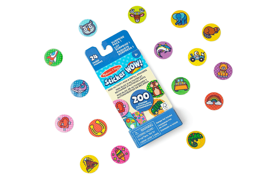 Melissa & Doug Sticker Wow Mini Activity Pad With Refill Stickers Surprise Pack MD50299 — image 2