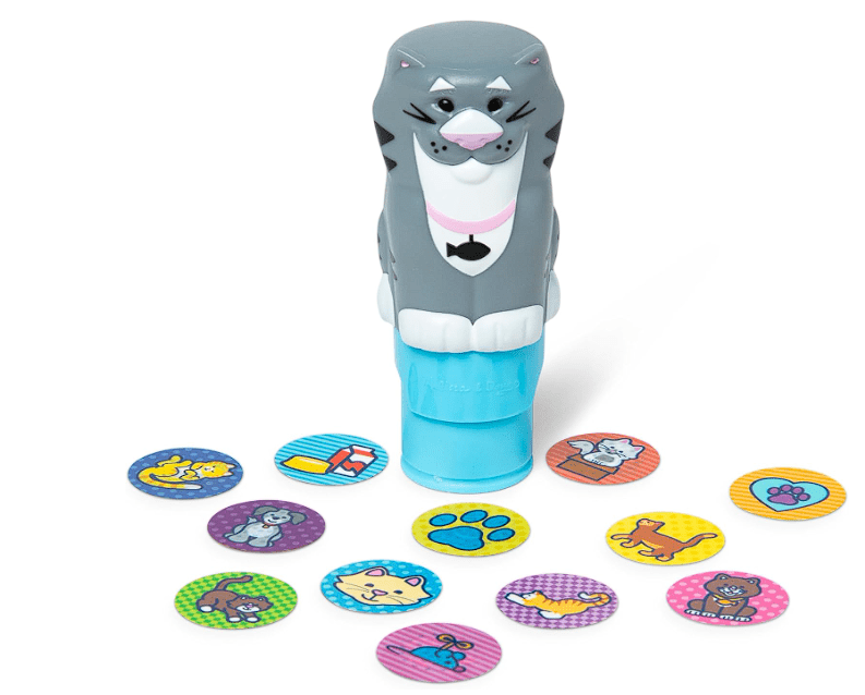 Melissa & Doug Sticker Wow Sticker Stamper & Activity Pad - Cat MD50235 — image 2