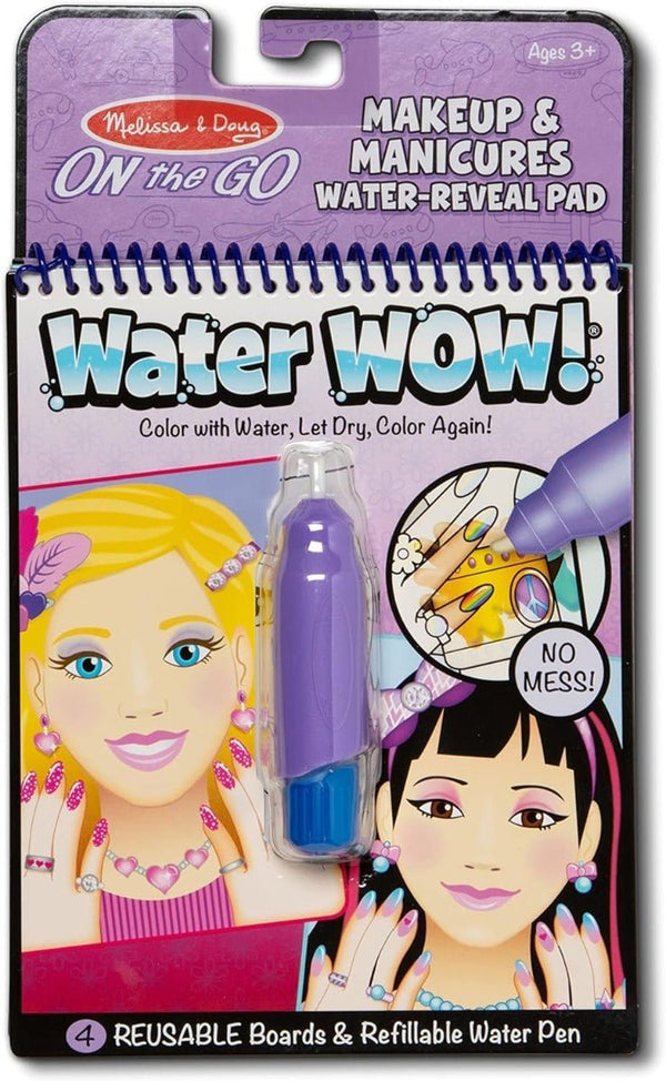 Melissa & Doug Water Wow Makeup & Manicures Pad MD9416