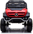 سيارة مرسيدس AMG Unimog 4x4 بمقعدين للركوب، لون أحمر، 7988