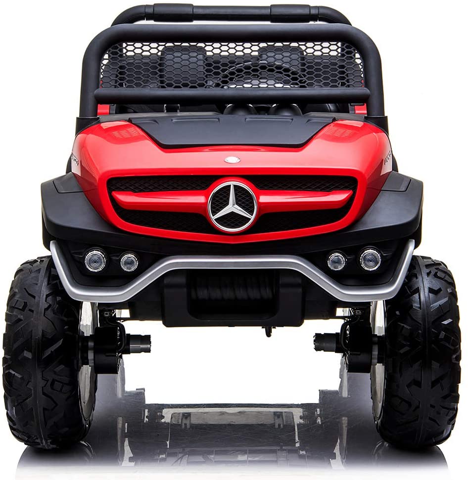 سيارة مرسيدس AMG Unimog 4x4 بمقعدين للركوب، لون أحمر، 7988 — image 2