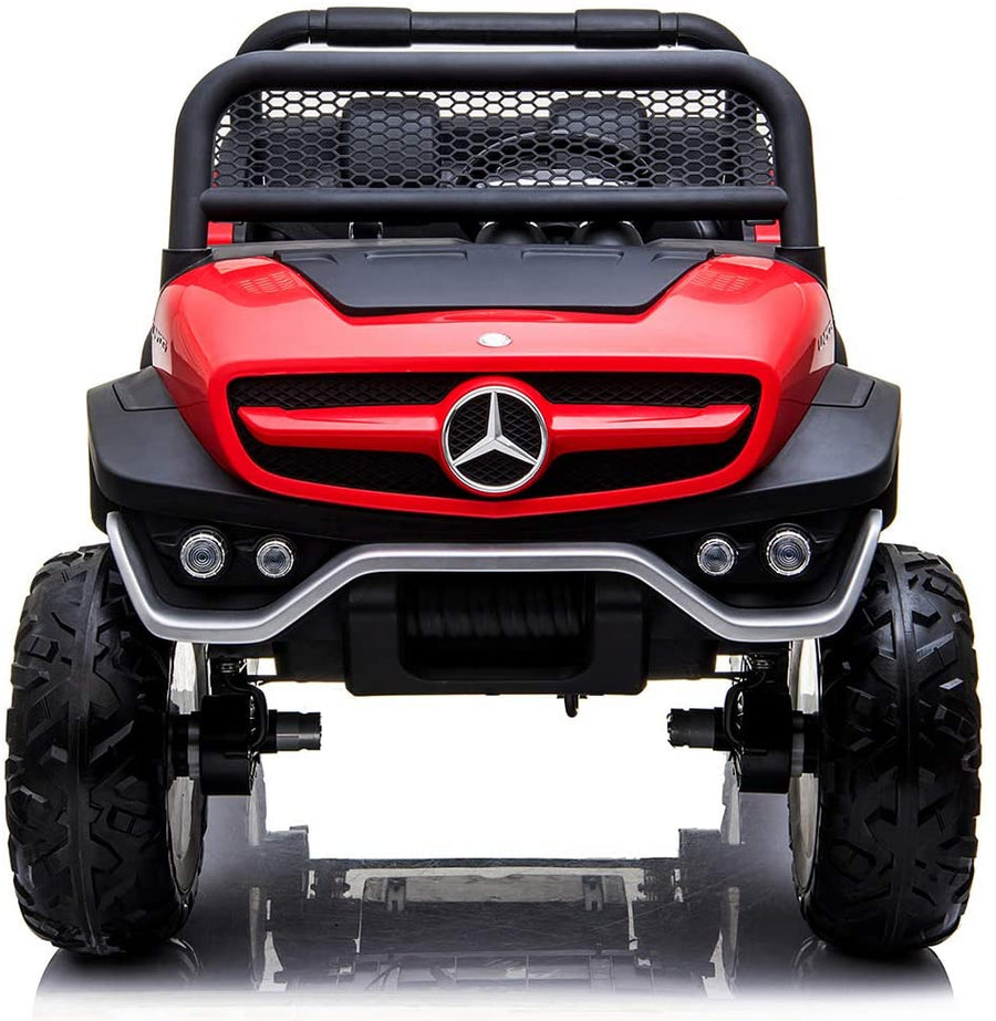 سيارة مرسيدس AMG Unimog 4x4 بمقعدين للركوب، لون أحمر، 7988 — image 2
