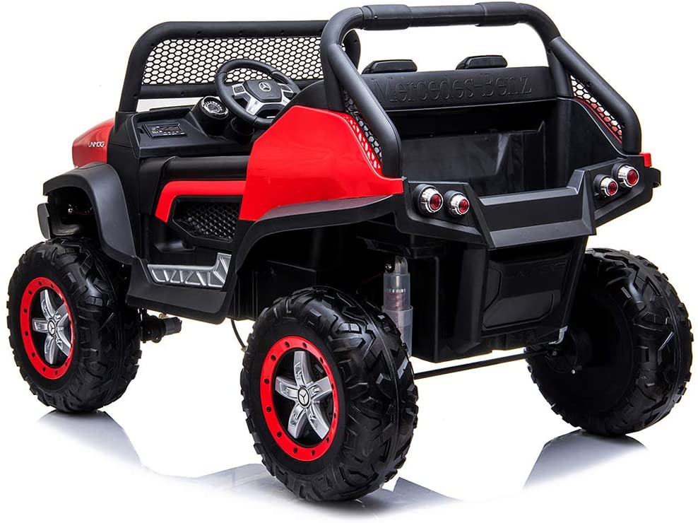 سيارة مرسيدس AMG Unimog 4x4 بمقعدين للركوب، لون أحمر، 7988 — image 4