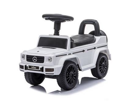 سيارة مرسيدس بنز AMG G350D بيضاء للركوب 652