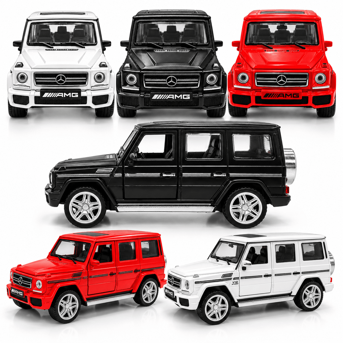 Mercedes Benz AMG Pullback Diecast - Assorted — image 1