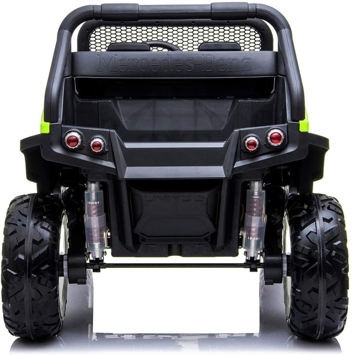 سيارة مرسيدس بنز AMG Unimog 4x4 بمقعدين للركوب، لون أخضر، 7988 — image 5