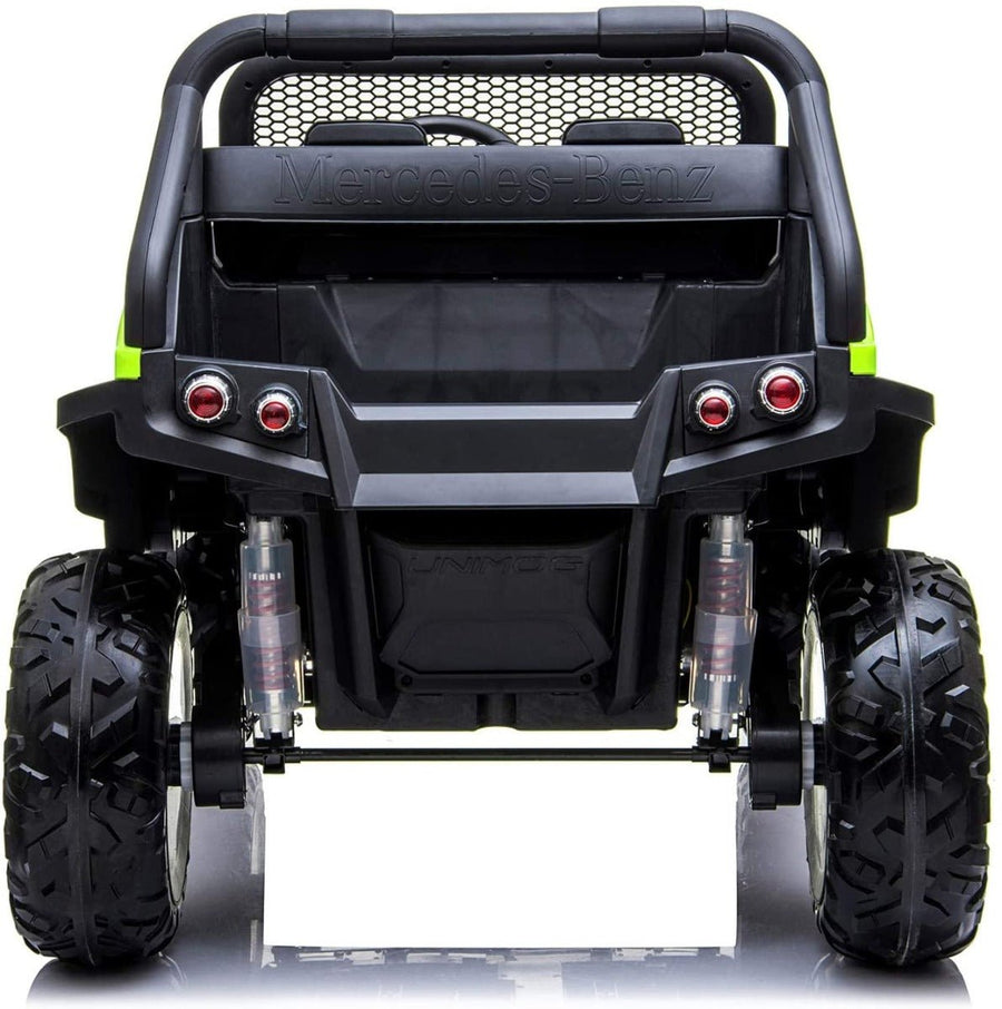 سيارة مرسيدس بنز AMG Unimog 4x4 بمقعدين للركوب، لون أخضر، 7988 — image 5