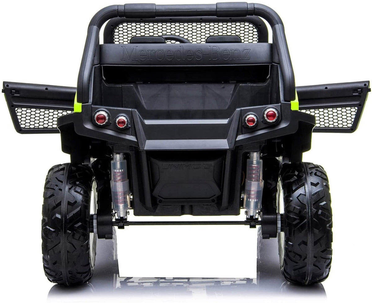 سيارة مرسيدس بنز AMG Unimog 4x4 بمقعدين للركوب، لون أخضر، 7988 — image 7