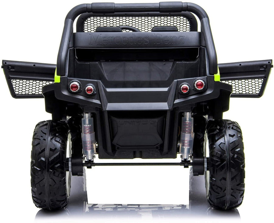 سيارة مرسيدس بنز AMG Unimog 4x4 بمقعدين للركوب، لون أخضر، 7988 — image 7