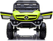 سيارة مرسيدس بنز AMG Unimog 4x4 بمقعدين للركوب، لون أخضر، 7988
