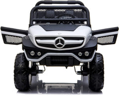 Mercedes - Benz AMG Unimog 4x4 Two Seat Ride On Car White 7988 - Colorland Toys