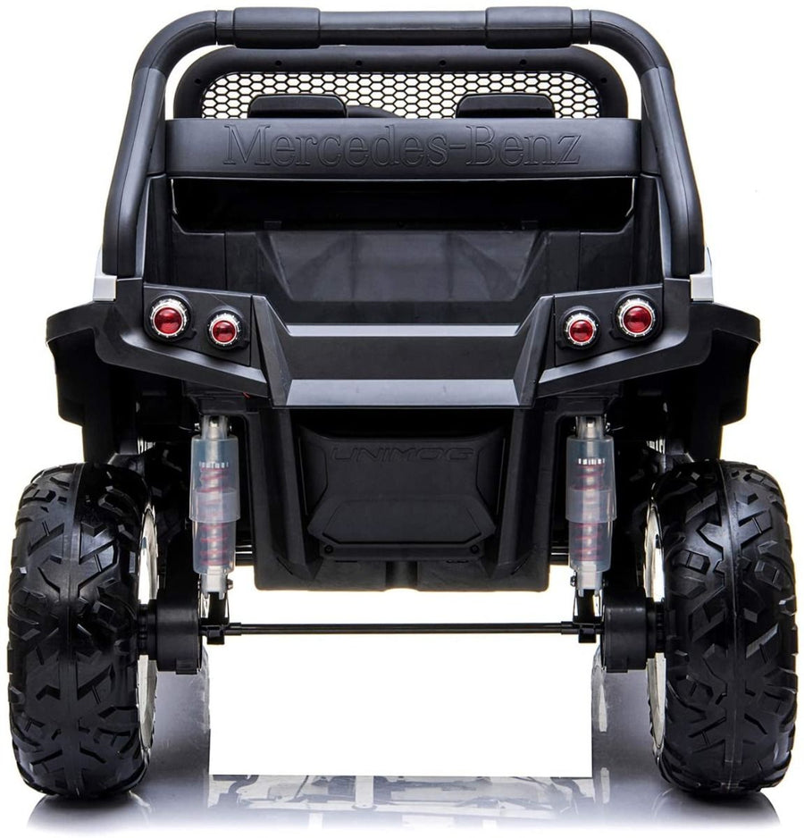 سيارة مرسيدس بنز AMG Unimog 4x4 بمقعدين للركوب، لون أبيض، 7988 — image 7