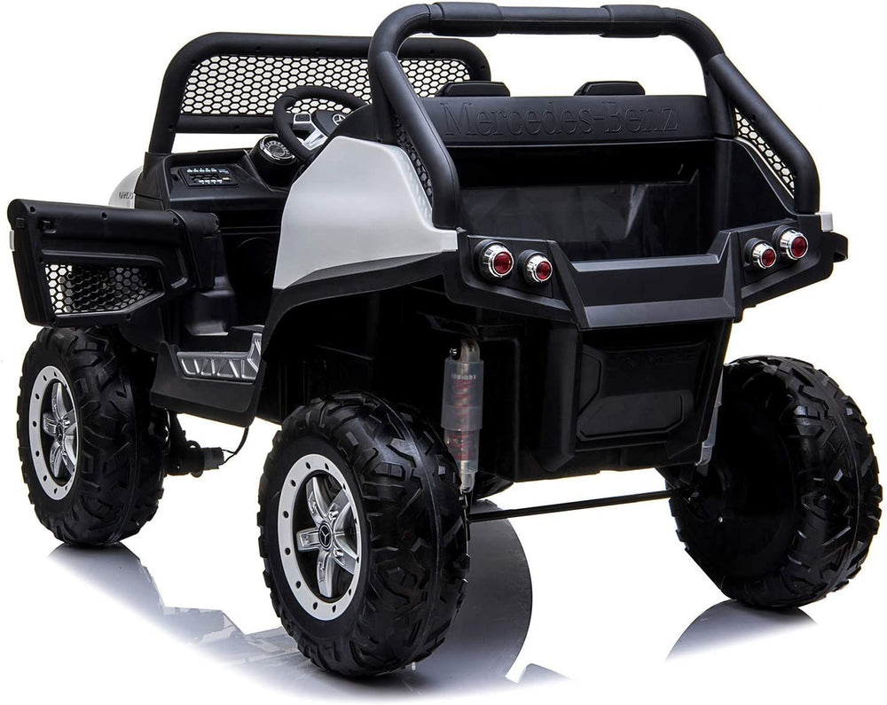Mercedes - Benz AMG Unimog 4x4 Two Seat Ride On Car White 7988 - Colorland Toys