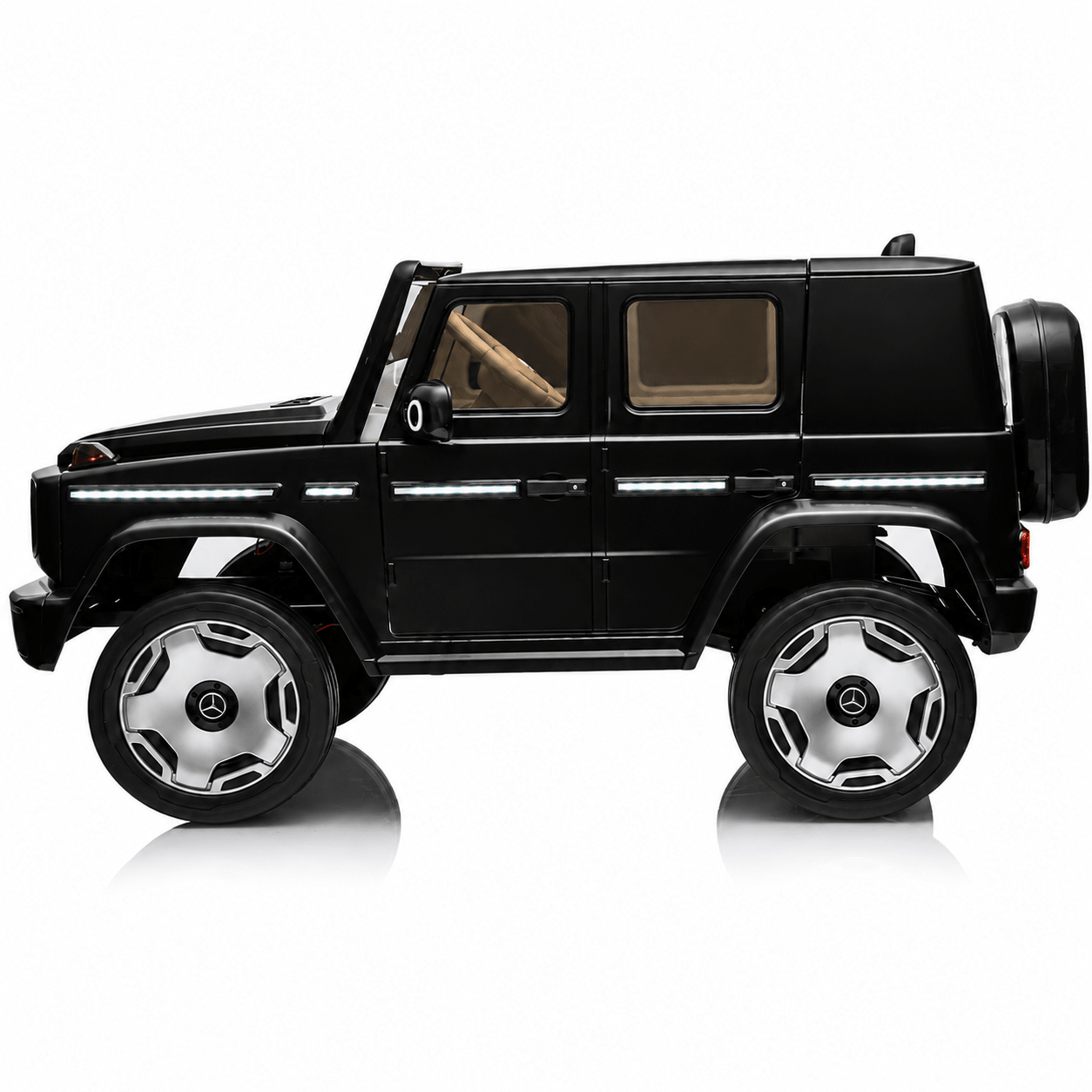 Mercedes Benz G-63 AMG 12V Ride-On EVA- Leather 2M Black JJ2088 - Colorland Toys