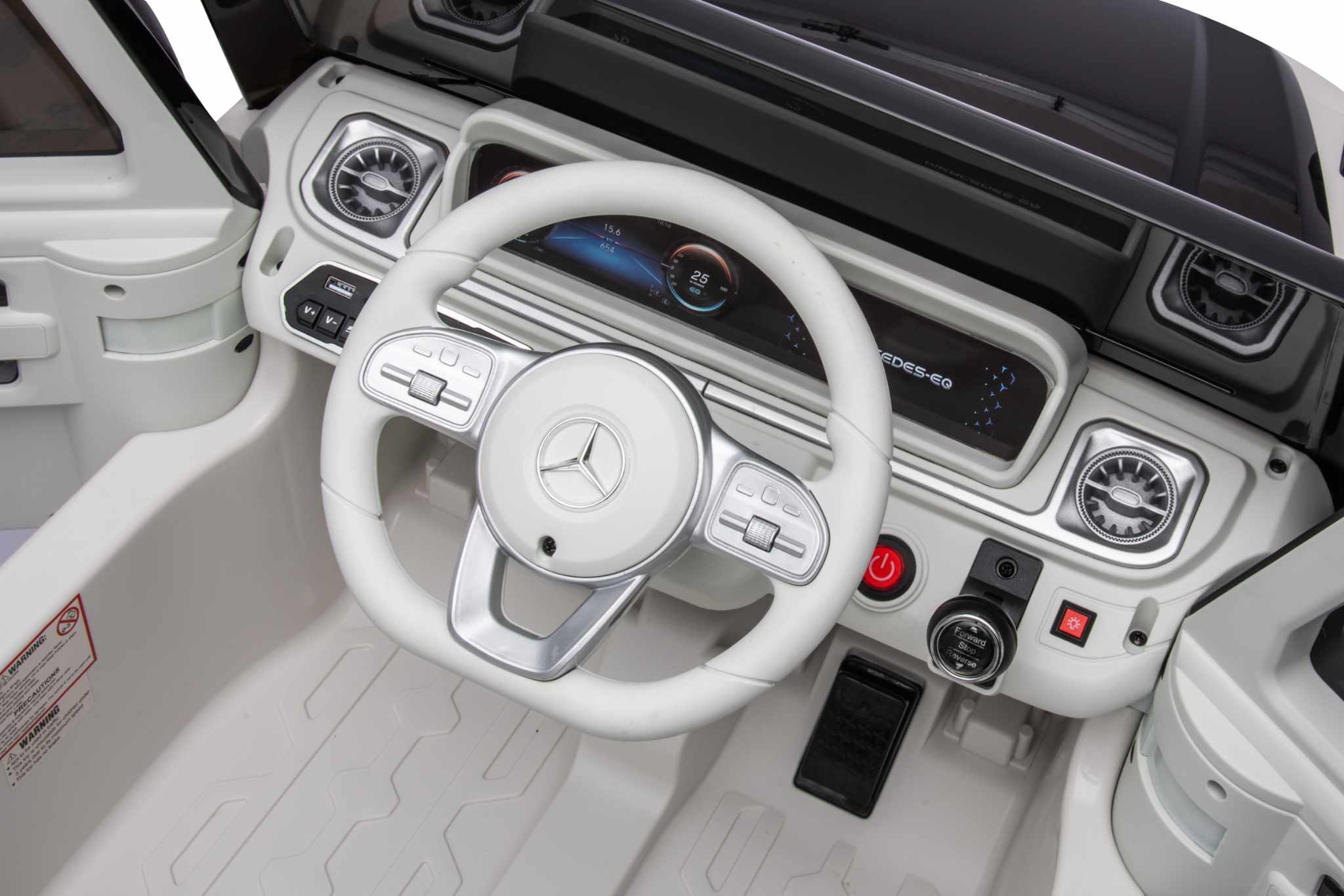 Mercedes Benz G-63 AMG 12V Ride-On EVA- Leather 2M Black JJ2088 - Colorland Toys