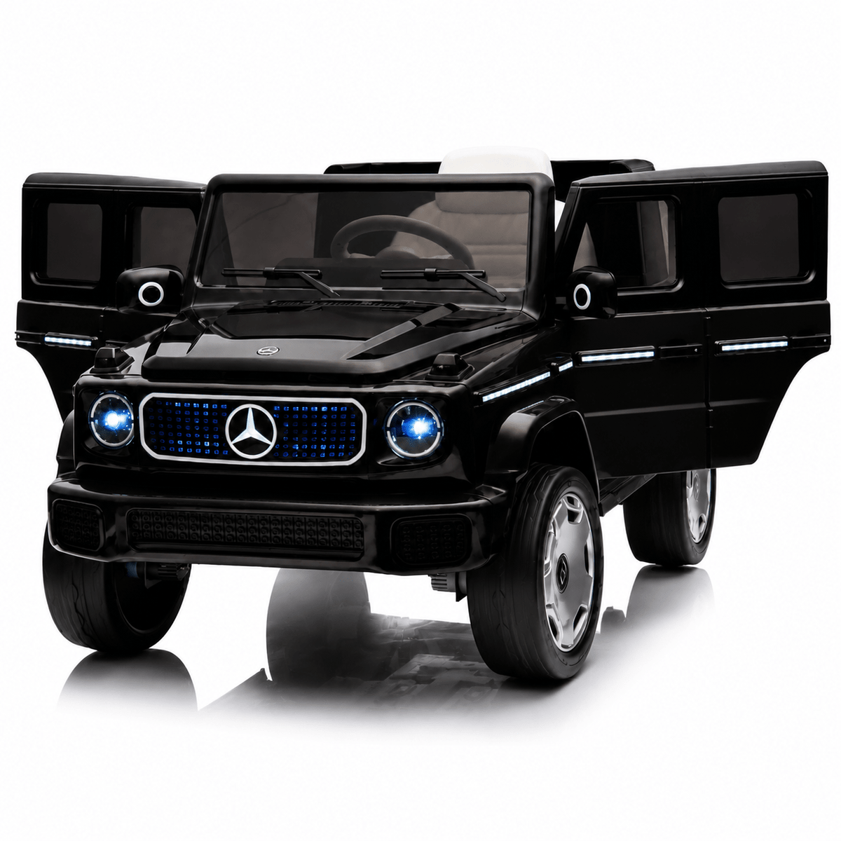 Mercedes Benz G-63 AMG 12V Ride-On EVA- Leather 2M Black JJ2088 — image 2