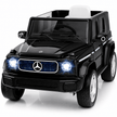 Mercedes Benz G-63 AMG 12V Ride-On EVA- Leather 2M Black JJ2088