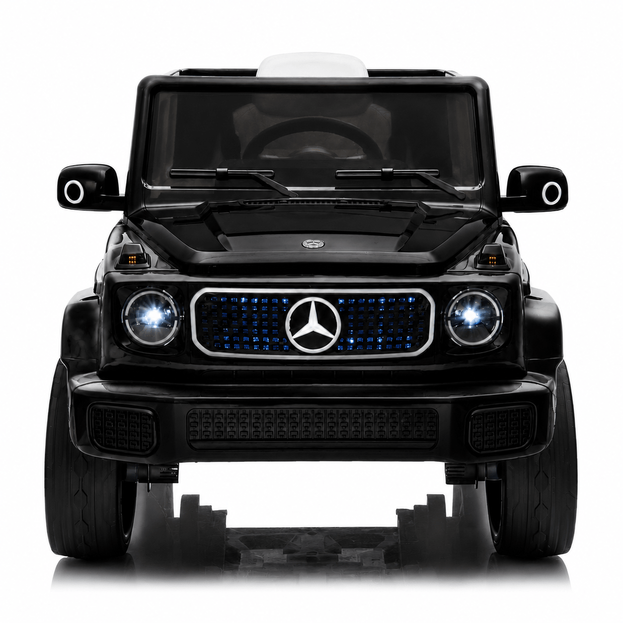 Mercedes Benz G-63 AMG 12V Ride-On EVA- Leather 2M Black JJ2088 - Colorland Toys