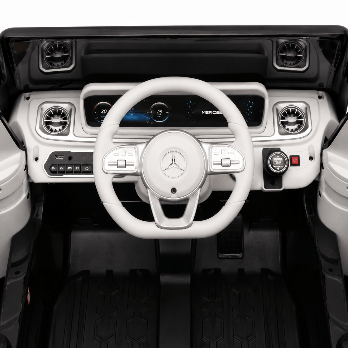 Mercedes Benz G-63 AMG 12V Ride-On EVA- Leather 2M Black JJ2088 — image 5