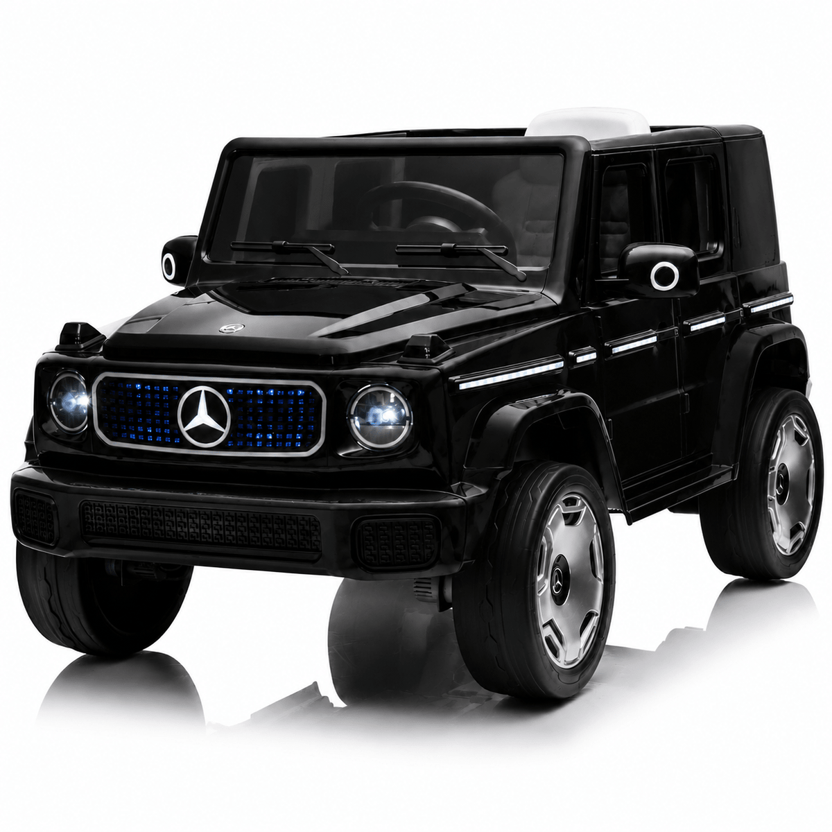 Mercedes Benz G-63 AMG 12V Ride-On EVA- Leather 2M Black JJ2088 — image 8