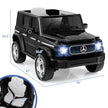Mercedes Benz G-63 AMG 12V Ride-On EVA- Leather 2M Black JJ2088