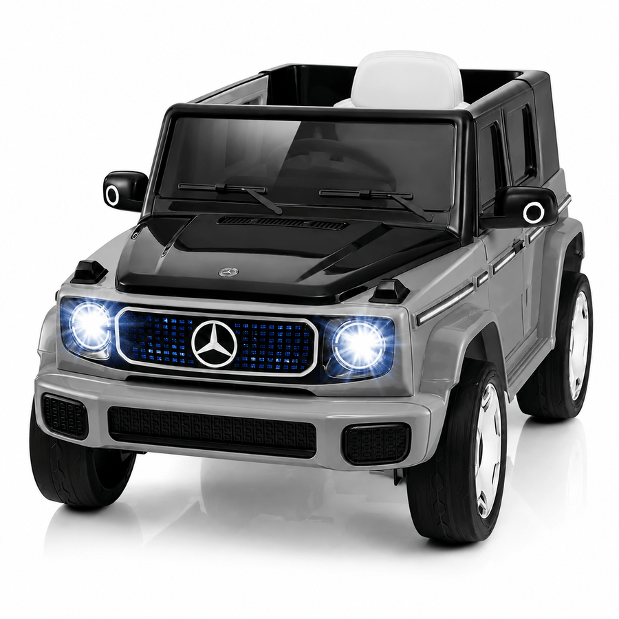 Mercedes Benz G-63 AMG 12V Ride-On EVA- Leather 2M Grey JJ2088 — image 1
